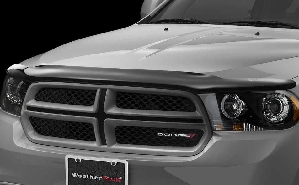 Weathertech Dark Smoke Bug Deflector 11-up Dodge Durango